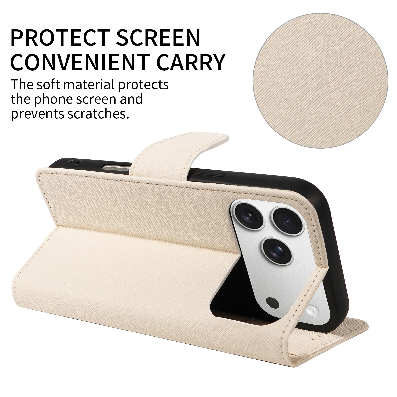 Premium PU Leather Shockproof Magnetic Wallet Phone Case - Fashion Protective Cover