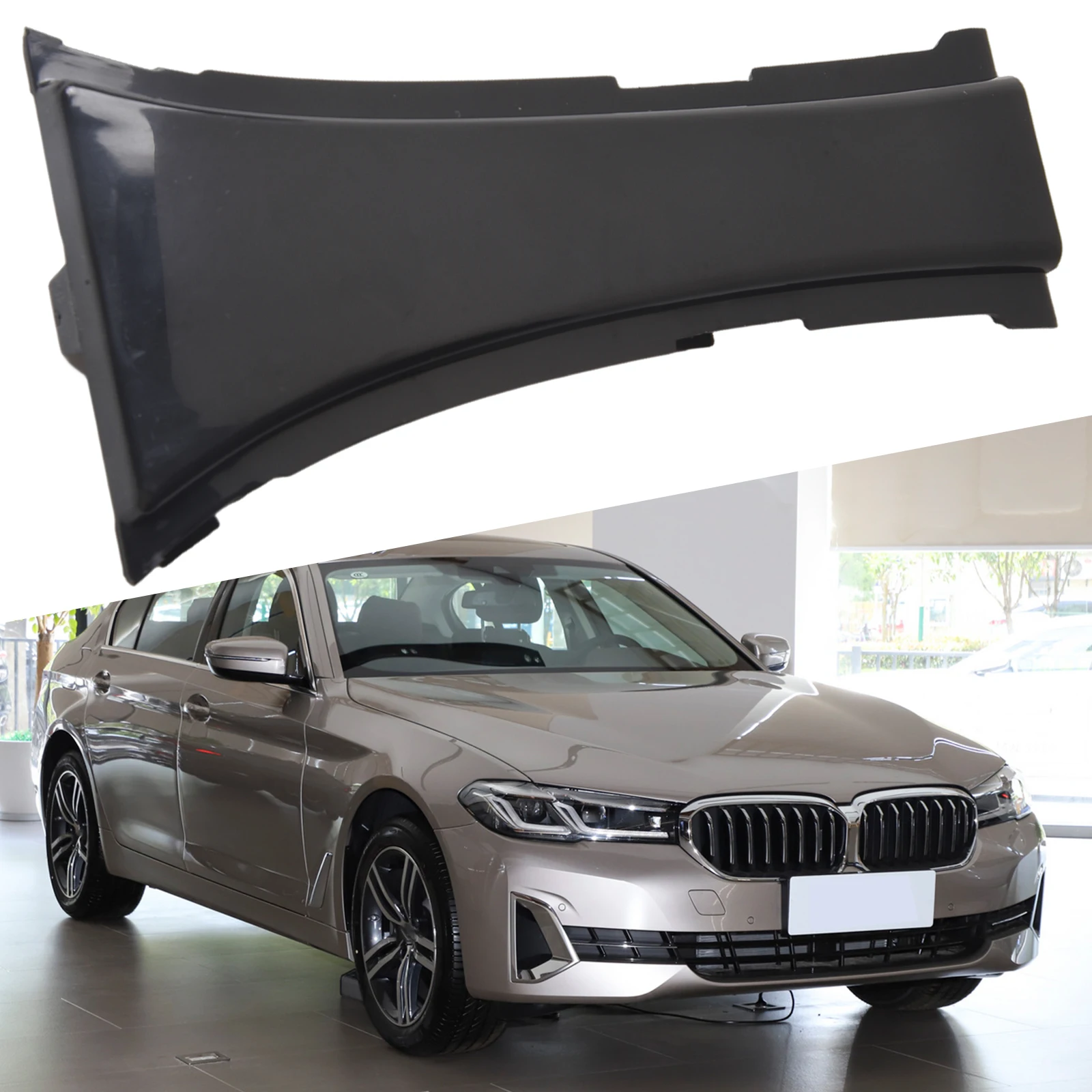 1PC 범퍼 그릴 트림 브래킷 전면 51137349586 BMW 용 고품질-5 시리즈 2016-2018 직접 교체 용