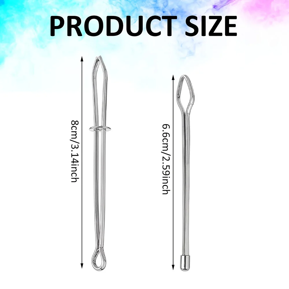 2 PCS 로프 스레더 클립, Drawstring 스레더 도구, 빠른 삽입 DIY 로프 스레더 바느질 도구 바지 신발 까마귀