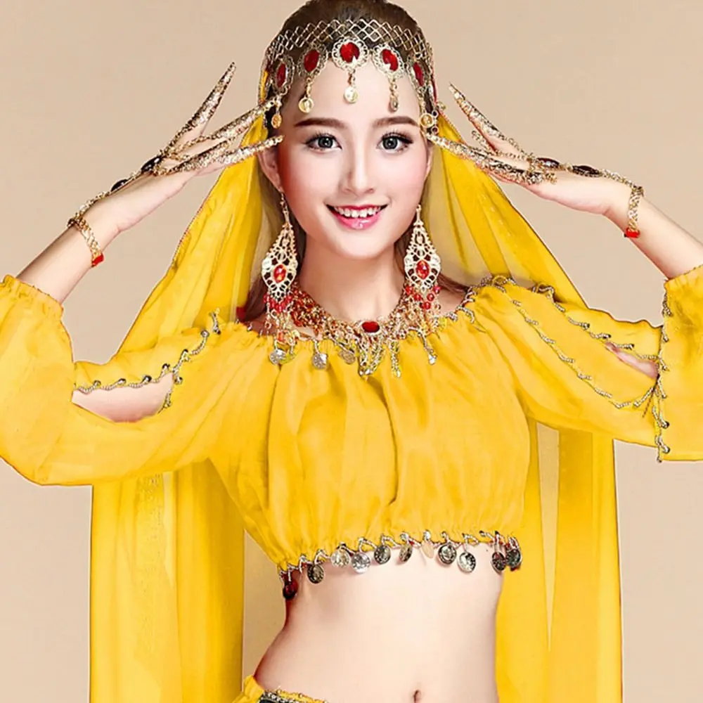 Women Nightclub Tassel Dance Wear Performance Top Belly Dance Top Show Costumes