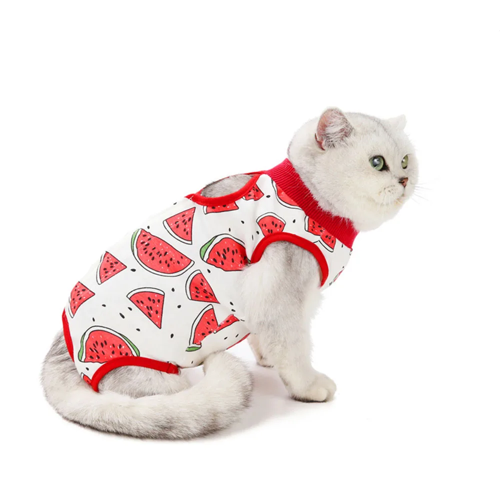 Abdominal Skin Anti-Licking Pajamas Pet Clothing - PeticaDeals