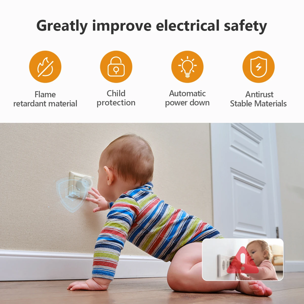 IMOU CE1 EU Smart Plug with Voice Control and Monitoring