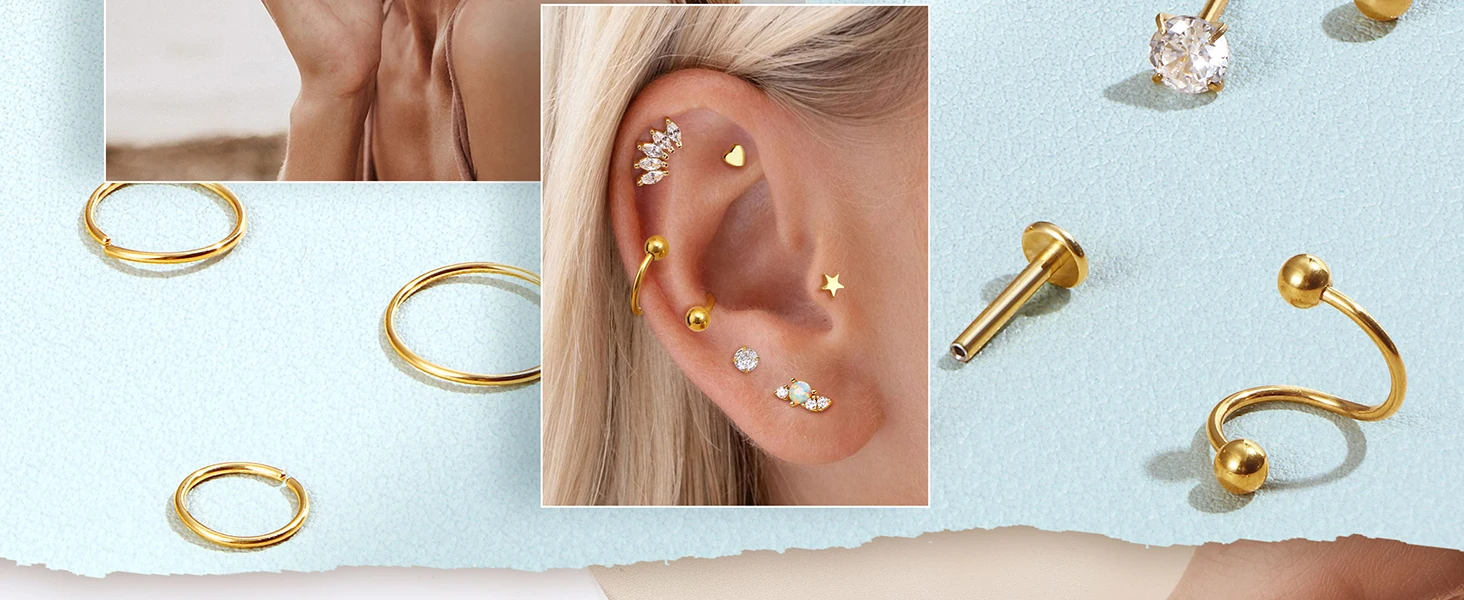 tragus earrings for women