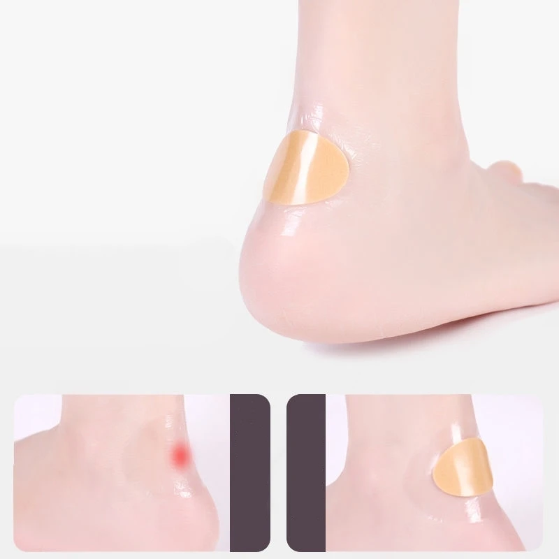 Anti Wear Heel Protectors Foot Care Shoes Waterproof Stickers Prevent Blistering Inserts Protecting Wounds Feet Patch Liner Pads