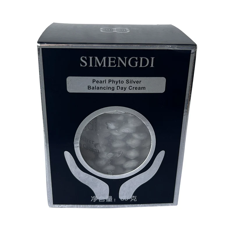 Simengdi crema Facial Phyto Silver bio-gold (día), hierbas perladas, crema antiedad, blanqueadora