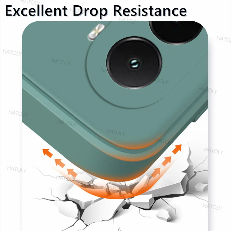 Enhanced Liquid Silicone Shockproof TPU Protector Case
