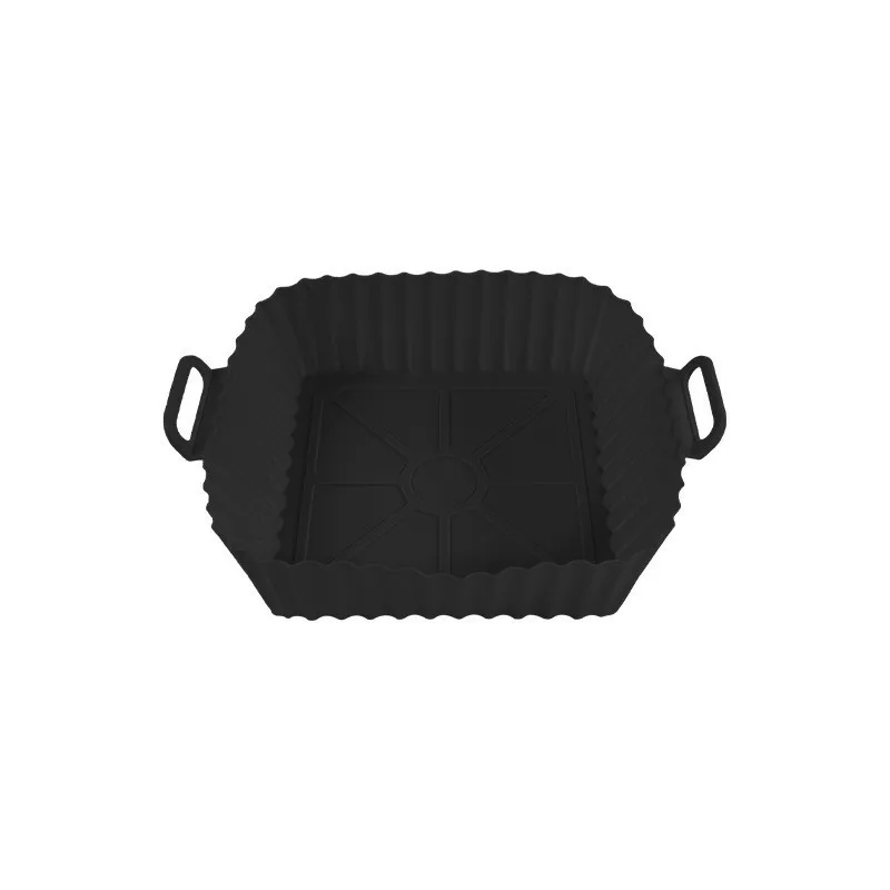 Reusable Square Air Fryer Silicone Liner, Non-Stick & Heat-Resistant Baking Mat, Easy Clean Accessories for Most Air Fryer Model