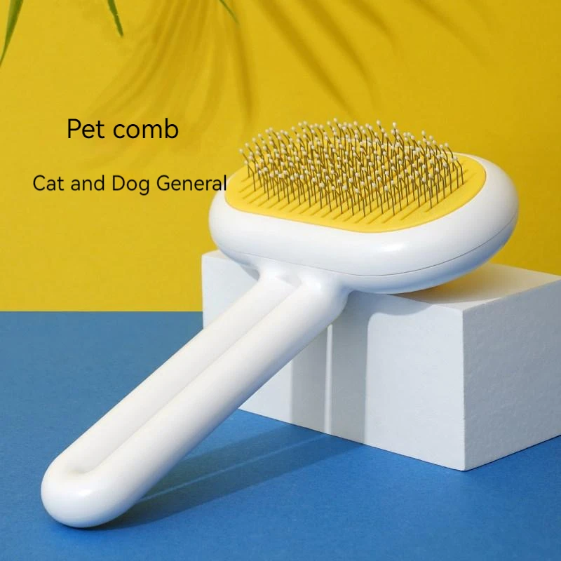 

Cat Dog Grooming Supply Brush Pet Comb Hair Removes Cleaning Beauty Pet Supplies