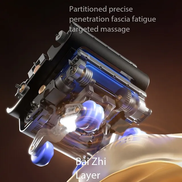 2025 Full Body Leather Heating Electric Massage Chair Zero Gravity Spa Cushion Foldable Airbags Portable Leisure Foot Arm