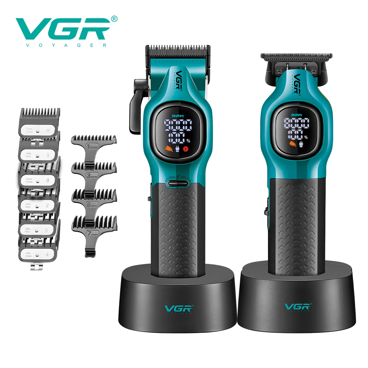 VGR 886 رجل مقص الشعر مجموعة 9000 دورة في الدقيقة...