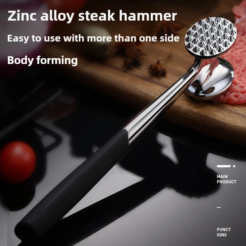 High Quality Double-Sided Meat Hammer for Household Meat Beef & Pork Chopping Tools for Kitchen Gadgets Steak Smash Meat Tools