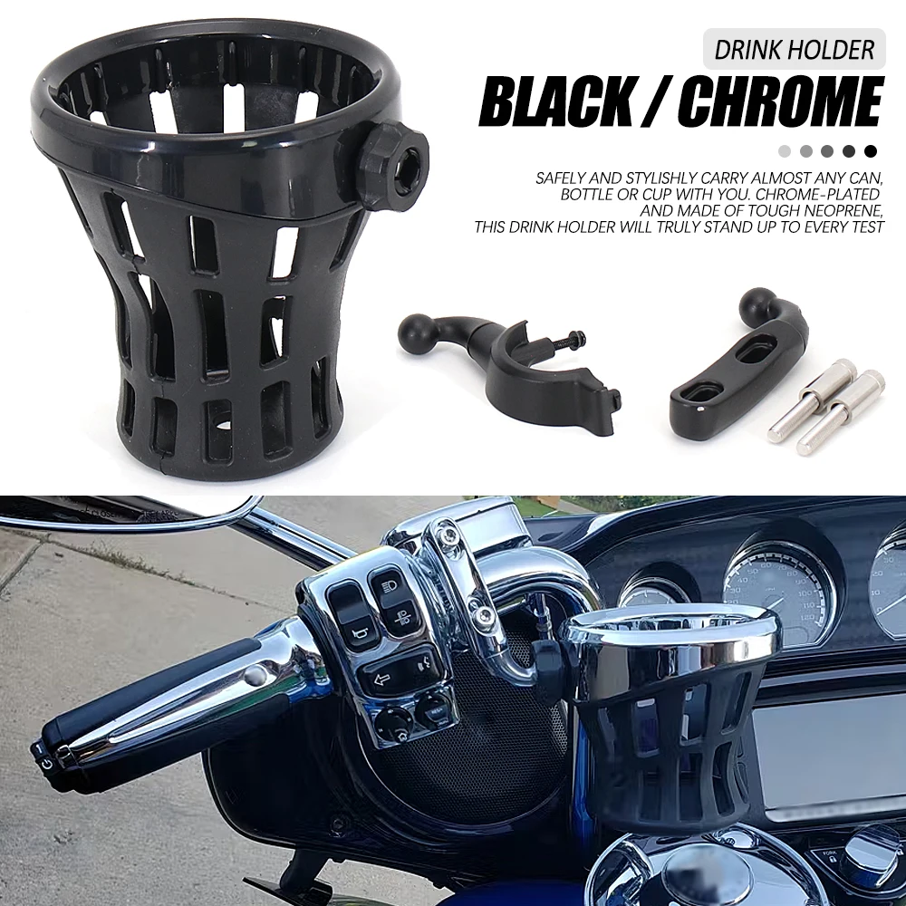 NewOutdoorLightweightMotorcycleCupHolderDrinksHolder