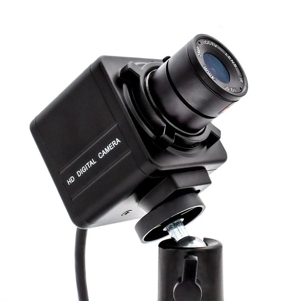 Global Shutter USB Camera 1080P 90FPS Industrial Metal Box With Fixed Focal Lens