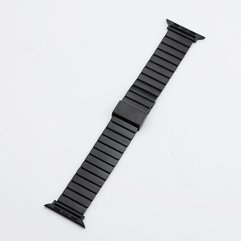 Premium Stainless Steel Watch Band - Elegant Metal Link Bracelet