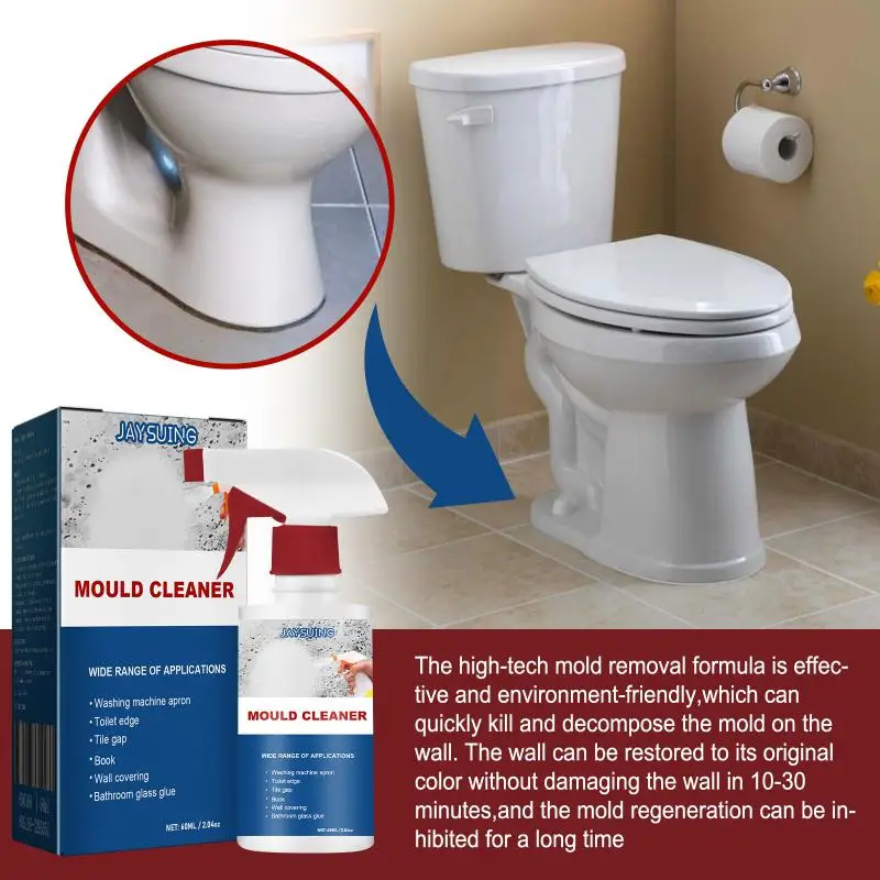 60ml Household Mold Remover Spray Mildew Cleaning Agent Furniture Tile Floor Wall Cleaner