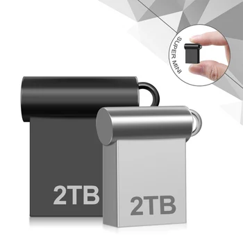 고속 USB 3.0 2024 펜 드라이브, 1TB 실버 Cle USB 플래시 드라이브, 512GB 메모리 USB 타입 C 스틱, 2TB, 신제품, 무료 배송
