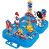 WizKidz STEM Toys Drill Set Building Blocks 3D Screw Puzzle DIY Educational Construction Engineering Toys for Kids Boys & Girls 1