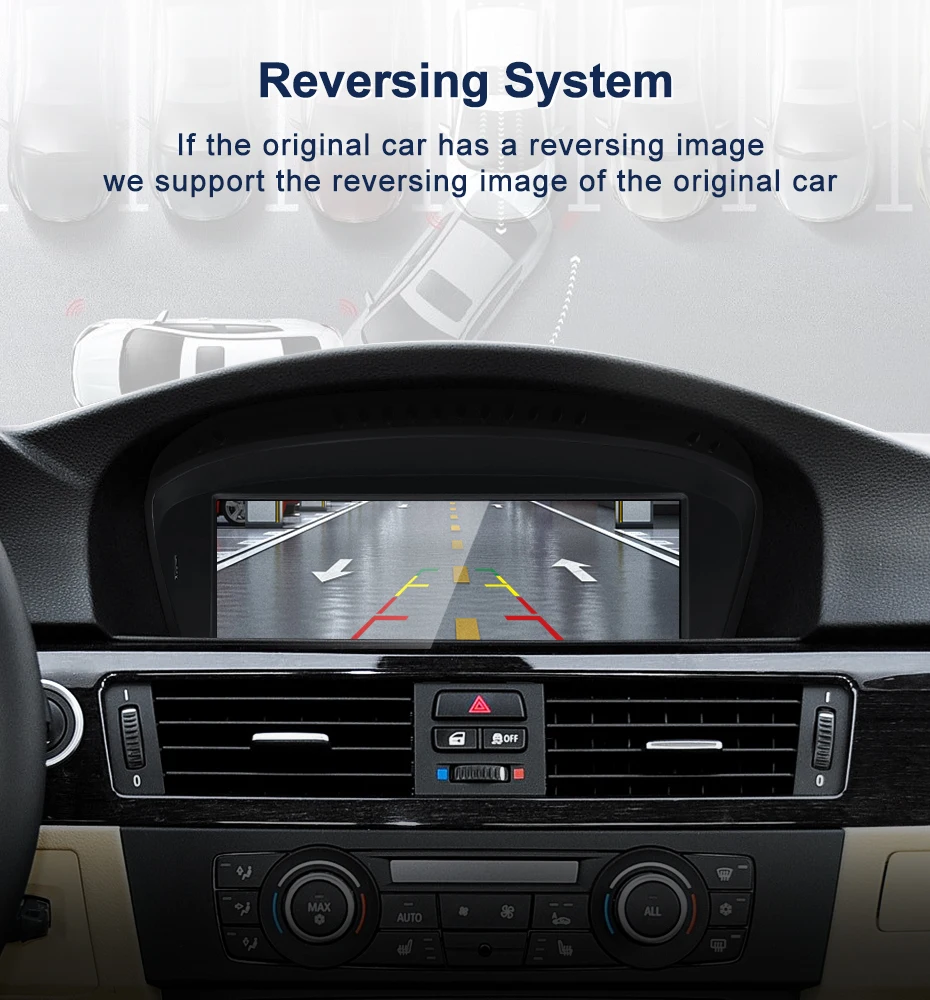 New ID6 ID7 ID8 Android Auto CarPlay For BMW 3/5 Series E60 E61 E90 E91 CCC CIC