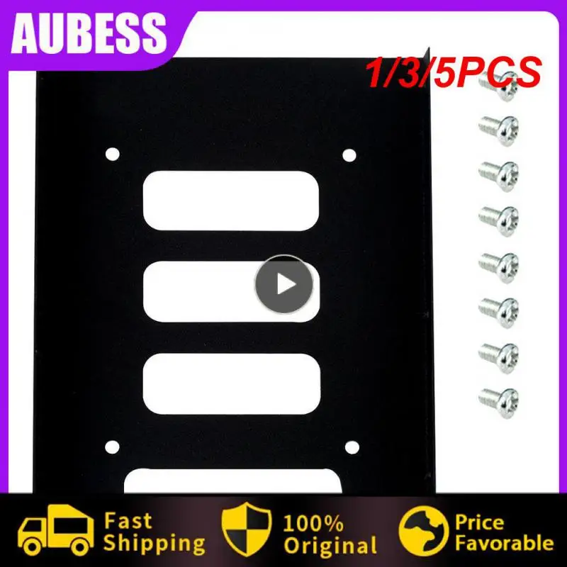 1/3/5PCS Secure 2.5 Inch To 3.5 Inch Adapter Reliable Portable Adapter Bracket Dock Easy Installation Pc Hard Drive Enclosure
