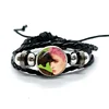 KPOP ATEEZ THE WORLD EP.2 OUTLAW HONGJOONG JONGHO  Bracelets Art Multilayer Braided Bracelets Bangles Handmade Jewelry Gifts 5