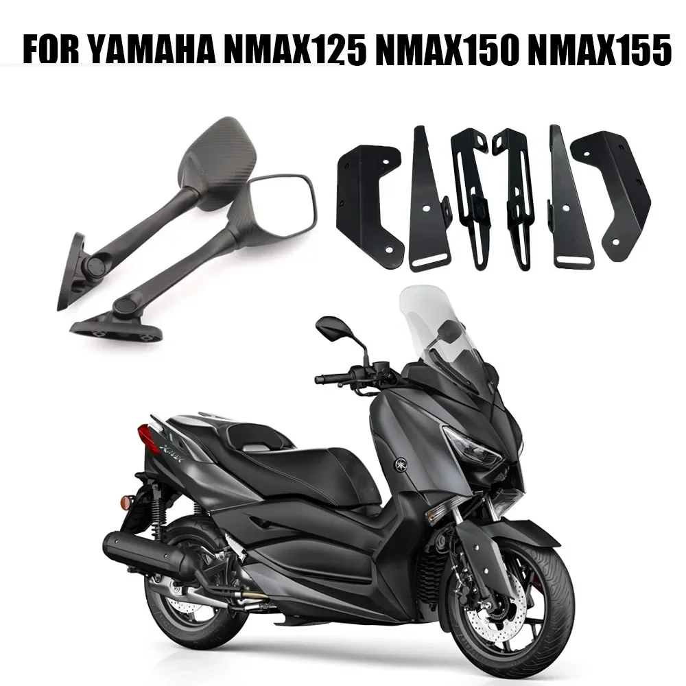 

Аксессуары для мотоциклов, зеркала заднего вида для Yamaha Nmax125 Nmax150 Nmax155 Nmax 155 125