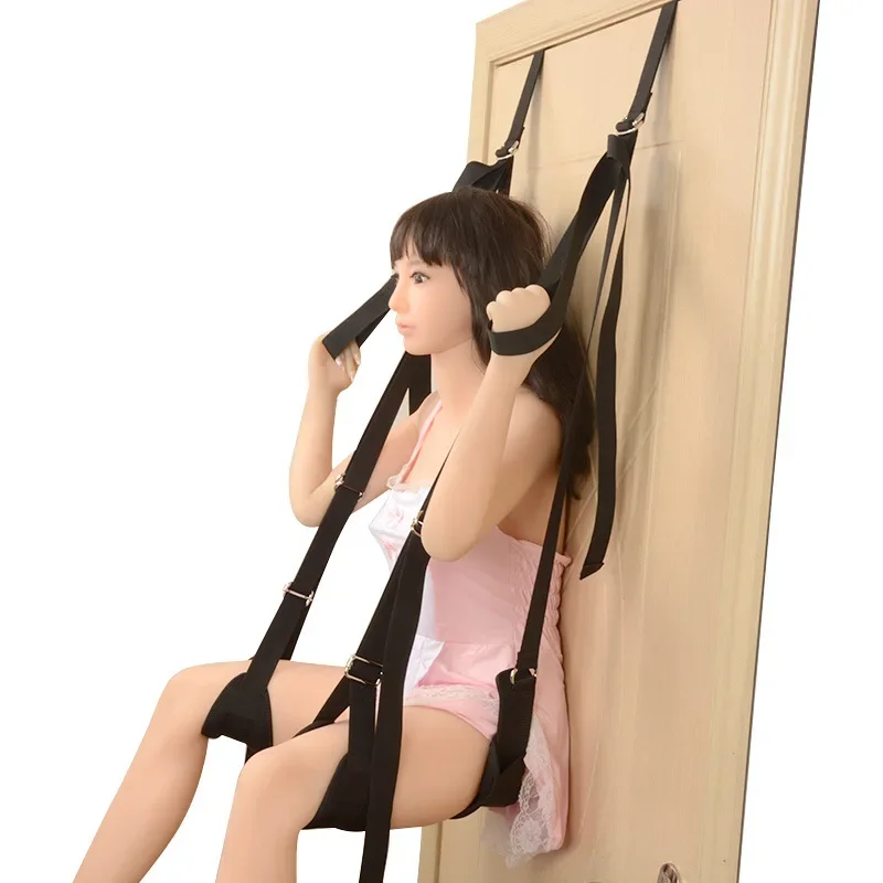 Second-Generation Upgraded Sex Swings Furniture BDSM Fetish Restraints Bandage Chairs Hanging Door Swing Sex Toys for Couples