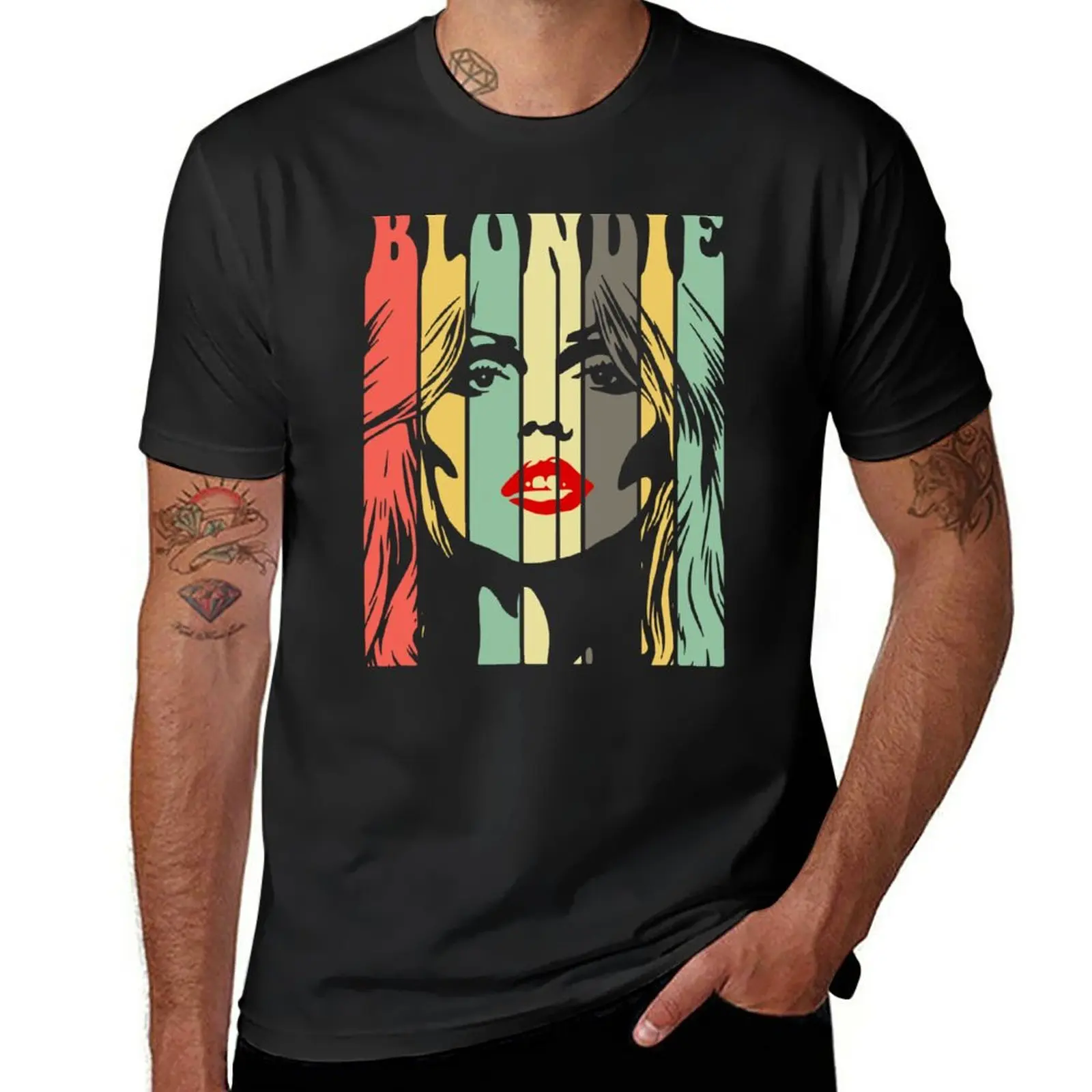 

New Perfect punk rock girl retro 70s harry angel art T-Shirt quick-drying t-shirt custom t shirts designer t shirt men