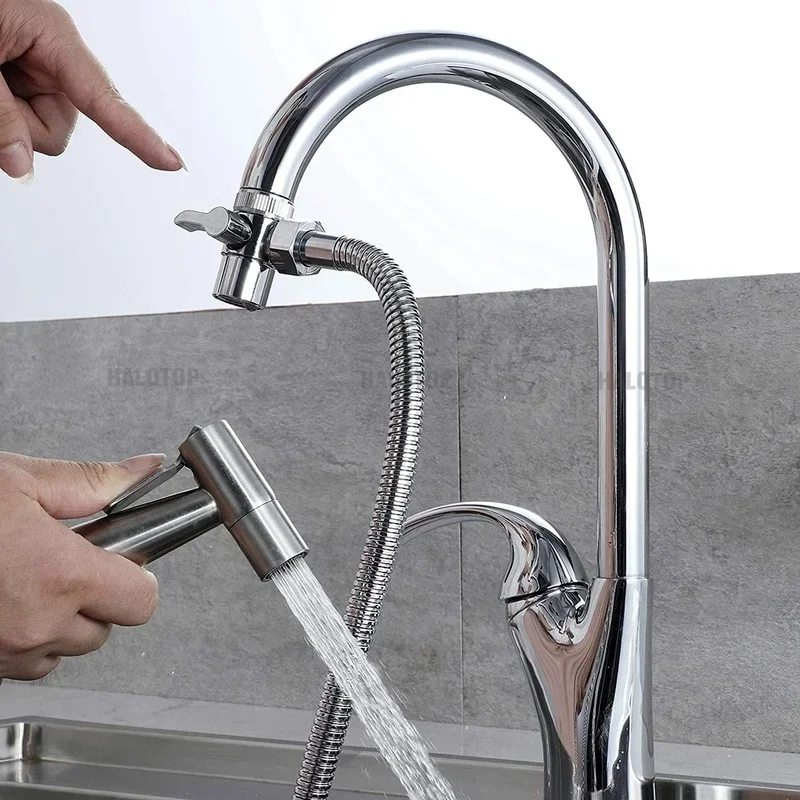 M22/M24 Faucet Adapter Switch Kitchen Sink Splitter Diverter Valve Water Tap Connector for Toilet Bidet Shower Bathroom Kitchen