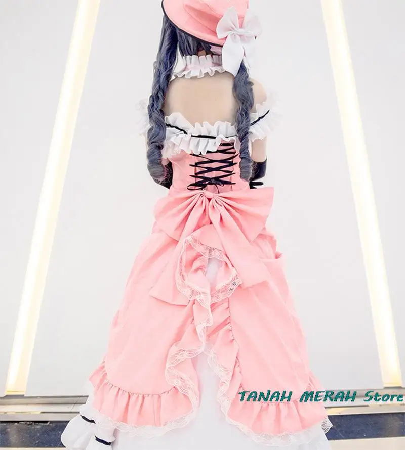 Anime Black Butler Kuroshitsuji Ciel Phantomhive Cosplay Sleeveless Lace Maid Cut Full Dress Uniform Outfit Princess Costumes