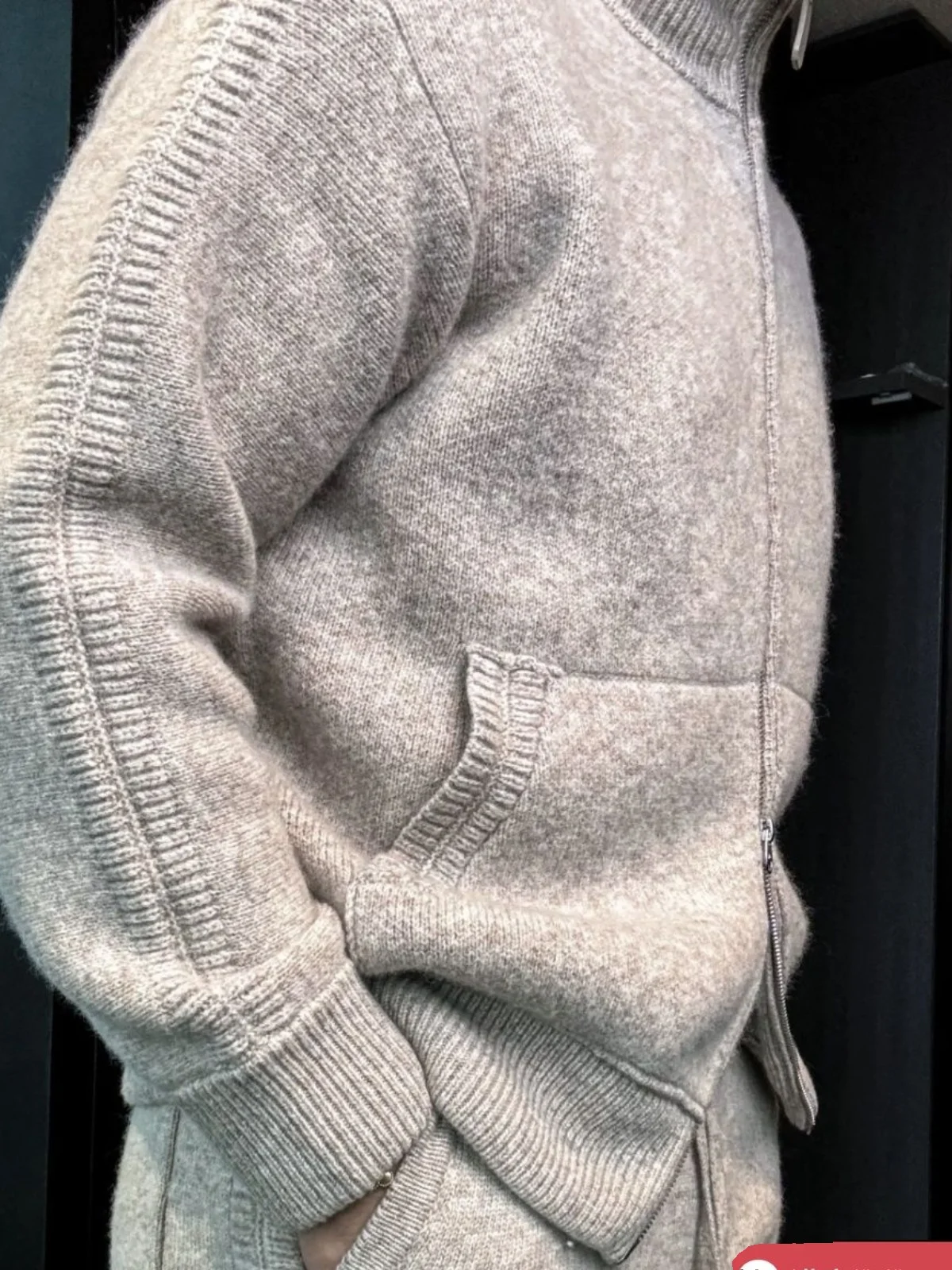 Autumn Winter New Double Zipper Stand Collar Thiened Knitted Jaet Men's High Faion Soft Warm Sweater Casual Sle Long ...