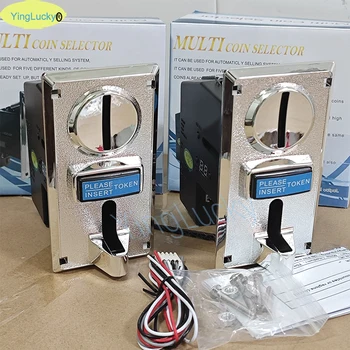 Multi-value coin acceptor Electronic Vending Machine Multi Coin Acceptor Selection Mechanism Arcade Game Ticket Roll Down 616 1