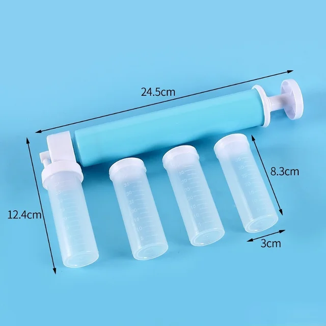 4 Színű Kézi Tészta Airbrush Pisztoly Sütemény Permetezőgép Para Pasteleria A Konyhai Szerszám - Image 6