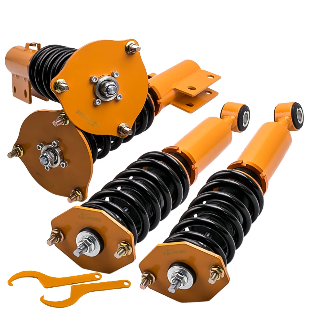 Maxpeedingrods Coilovers Sospensione Per Mitsubishi 3000Gt Awd 91-99 3.0L Ammortizzatori A Molla Di Sospensione Coilovers Regolabili In Altezza