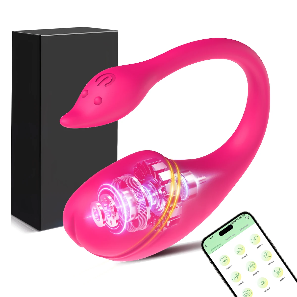 Wireless Control Vibrator APP Remote Control Dildo Panties Wear Vibrating Egg G Spot Clit Stimulator Massager Sex Toys for Women