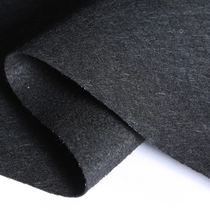 Classic Black Non-slip Carpet, Wedding Aisle Runner, Non-woven Fabric Decoration, Film Carpet, Funeral Event