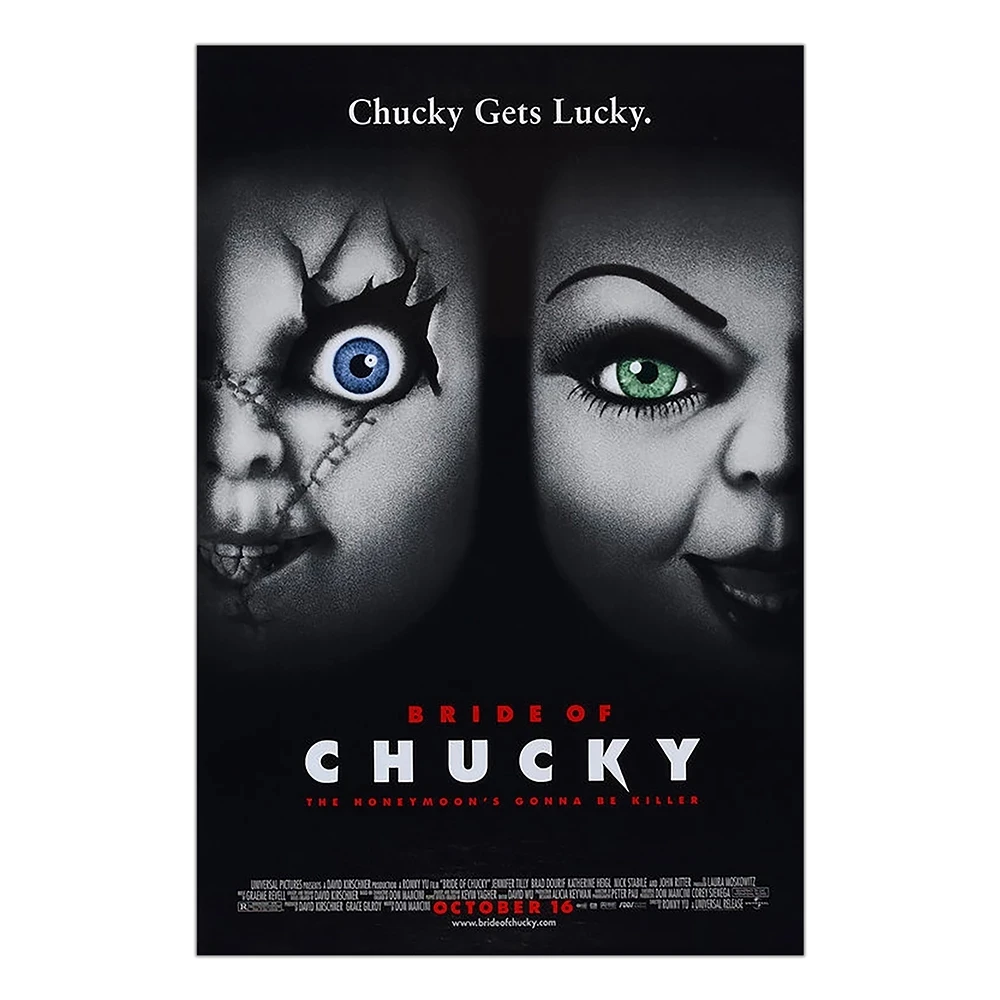 thumbnail image 1 of Classic Chucky &Terrifier 2 Horror Movie Poster Retro Print Wall Art Canvas Painting Picture for Living Room Home Decoration, 1 of 5