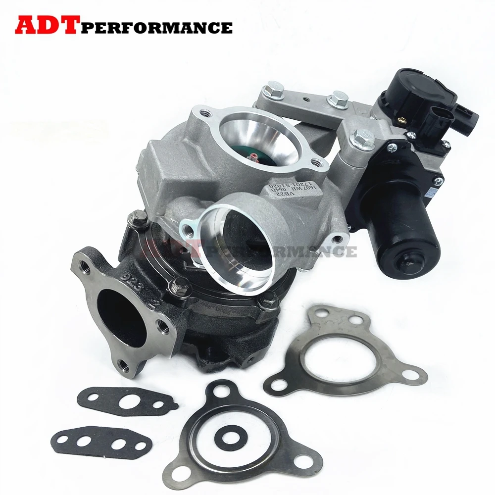 

Turbocharger Brand New VB22 Turbine 17201-51021 17201-51020 VB36 for Toyota Landcruiser V8 D 1VD-FTV Engine VDJ76/78/79 261 HP