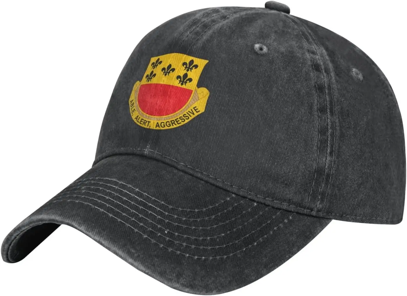 

US Army 196th Armor Regiment Trucker Hat-Baseball Cap Washed Cotton Dad Hats Navy Military Caps