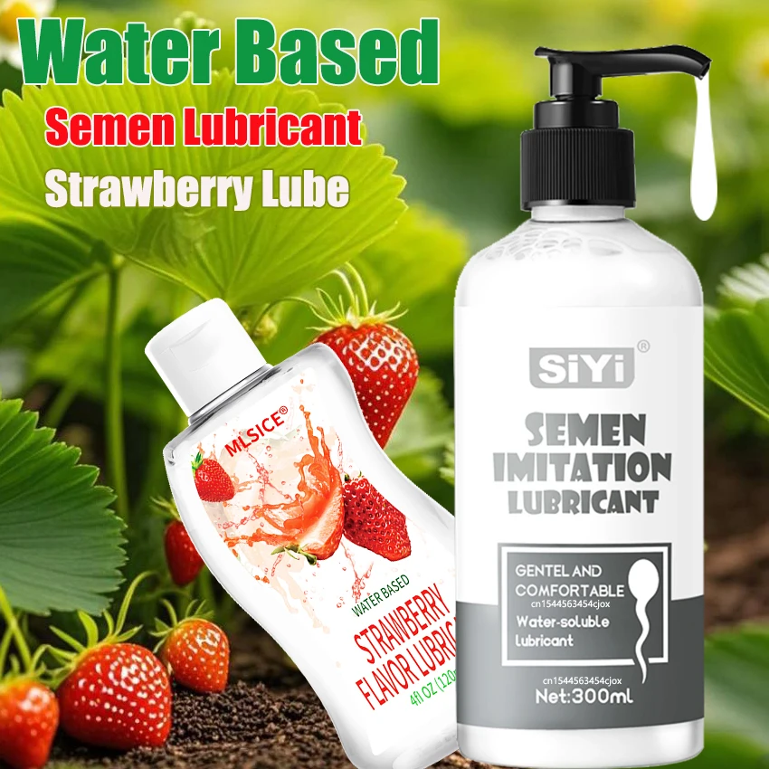 Sexy Adult Anal Lubricant for Sex Semen Lube Vagina Water Based Man Fake cum Sperm Lubrication Gay Masturbation Intimate Toy Gel 2