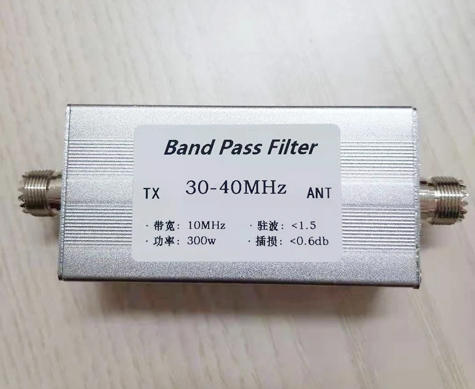 

Коротковолновый фильтр bandpass 1,5-30 МГц BPF, фильтр bandpass M, женское сиденье, 250 Вт, защита от помех