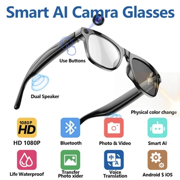 4K Smart AI Glasses