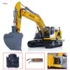 LESU 1/14 Metal RC Hydraulic Excavator Black Tracks LR945 PL18EV Lite RTR Engineering Ready to Run Vehicle for Boys Toys TH22901 4