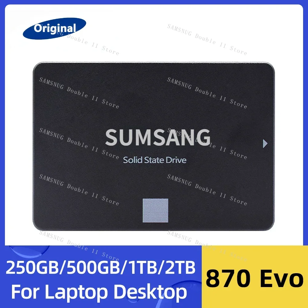 

Original 8TB 2.5'' SATAIII SSD 870 Evo 1TB 2TB 500GB 250GB Internal Solid State Drive Storage Disk For Laptop or Desktop PS4