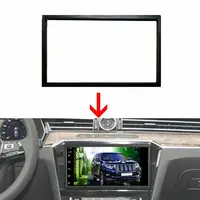 Universal Car Stereo Radio Panel 2Din Frame Surround Panel Electronics GPS Navigation Fascia Bezel For 7 Inch Screen Car Audio 1