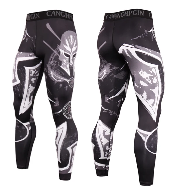 Running Compression Pants Tights Men Sports Leggings Fitness Sportswear Long Trousers Gym Training Pants Skinny Leggins Hombre C10
