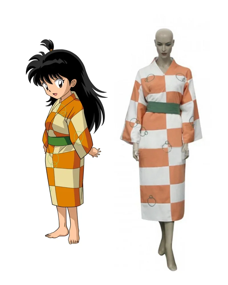 

Кимоно Inuyasha Rin, костюм для косплея, изготовленный на заказ