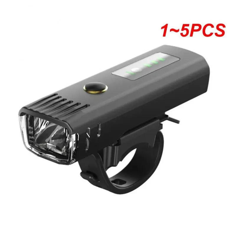 

1~5PCS Smart Induction Front Light USB LED Headlight Anti-glare IPX5 4 Modes Bike Lamp 1500mAh FlashLight for Bike