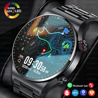 2026 New Bluetooth Call Smart Watch Men NFC Full Screen Blood Pressure ECG Health Monitor Sport Bracelet Waterproof Smartwatch