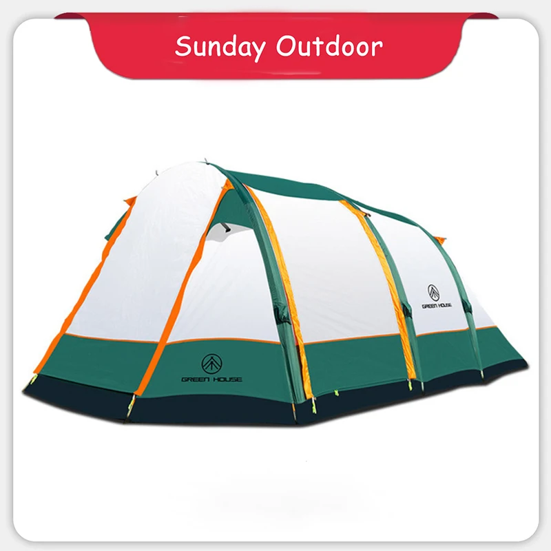 

Outdoor Exquisite Camping Inflatable Tent Fully Automatic Speed-opening Thickening Oxford Cloth Wild Rainstorm