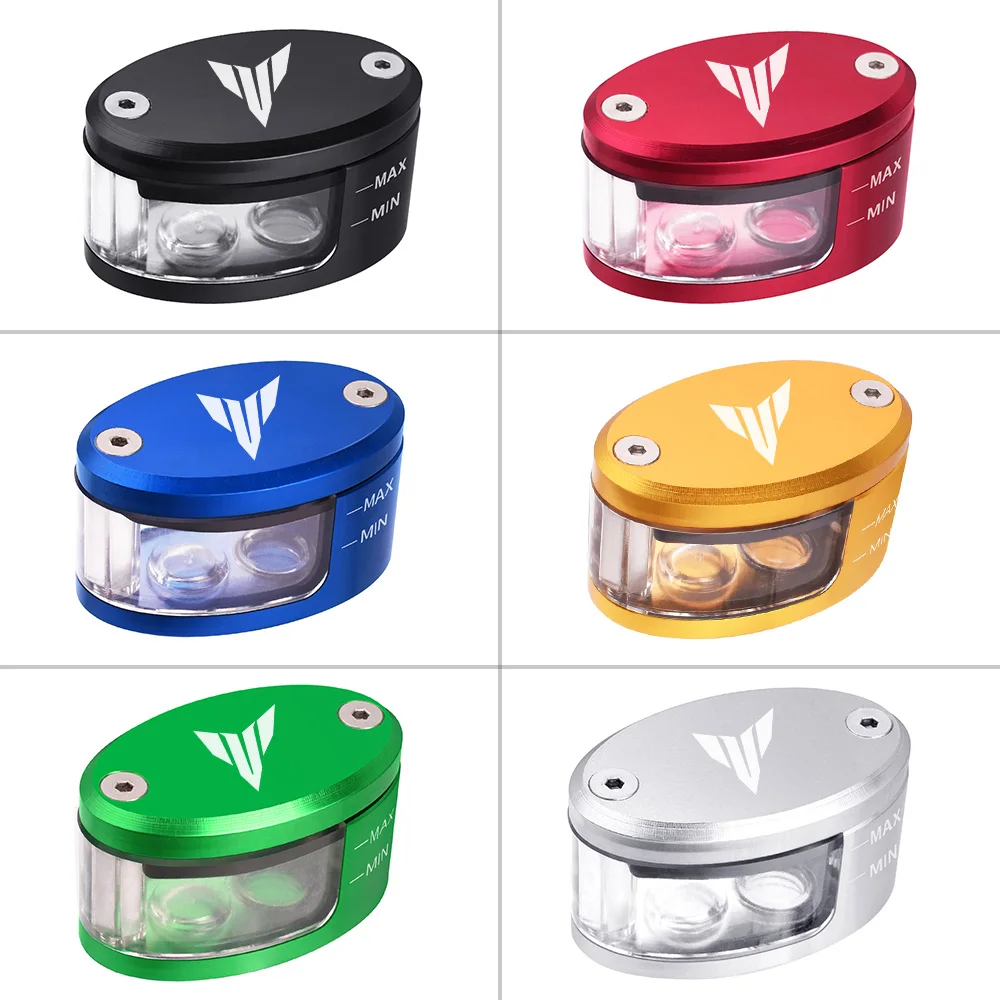 Réservoir D'huile D'embrayage/frein En Aluminium CNC Pour Yamaha MT – Universel – Support Inclus – Pour Moto, Scooter, Custom